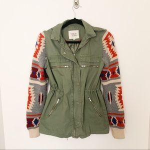 Thread & Supply Diana Aztec Sleeve Jacket